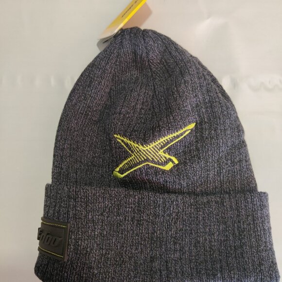 NWT Ski-Doo Unisex Kids Toboggan Beanie Winter Knit Cap Dark Navy OS $39 FLC188 - Picture 3 of 3